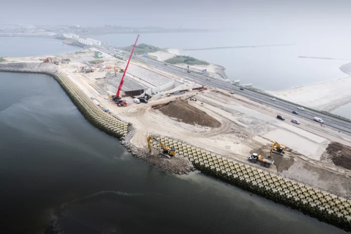 afsluitdijk drone 14